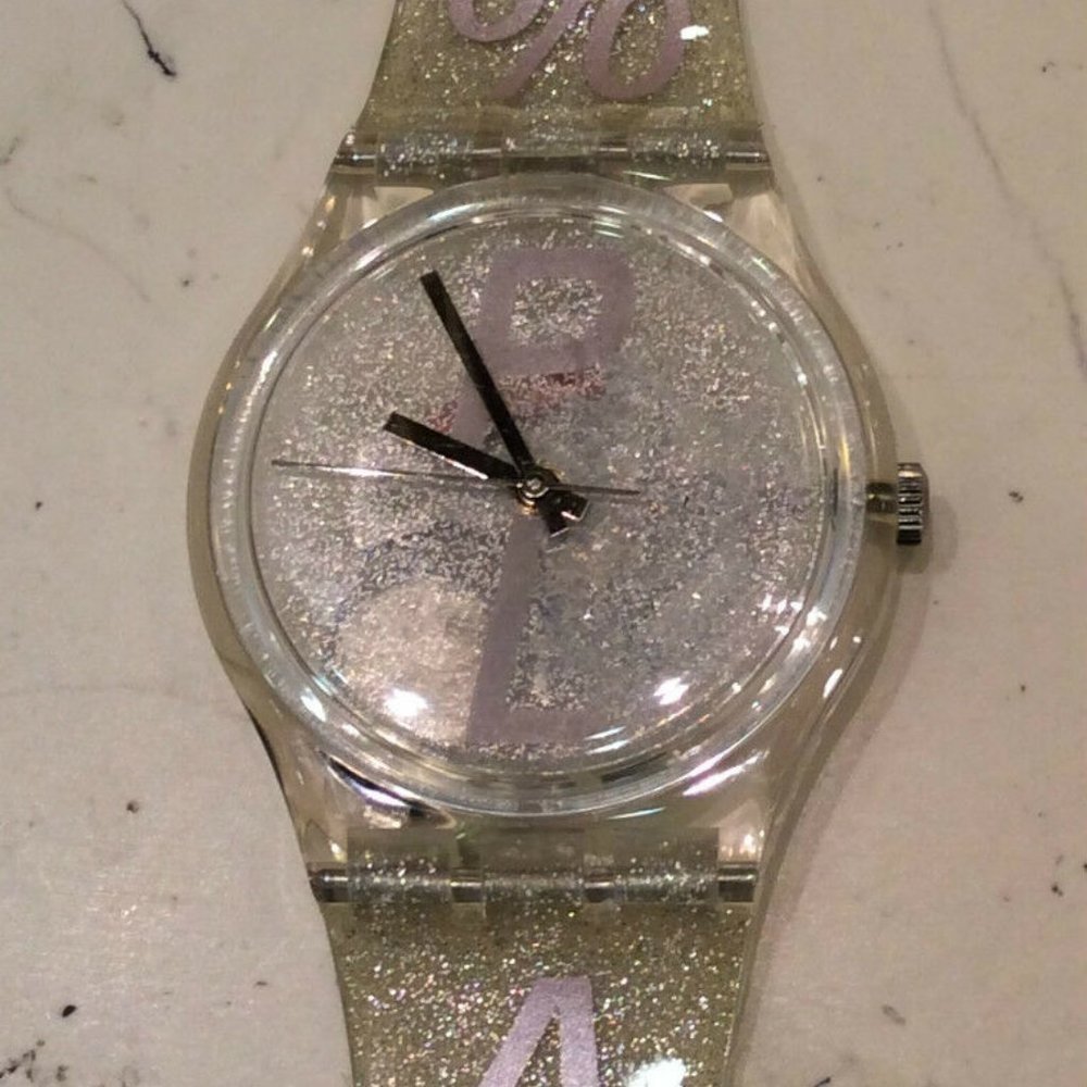 Swatch Gent Plastic GK 236 Watch New Vintage Quartz Year 1997